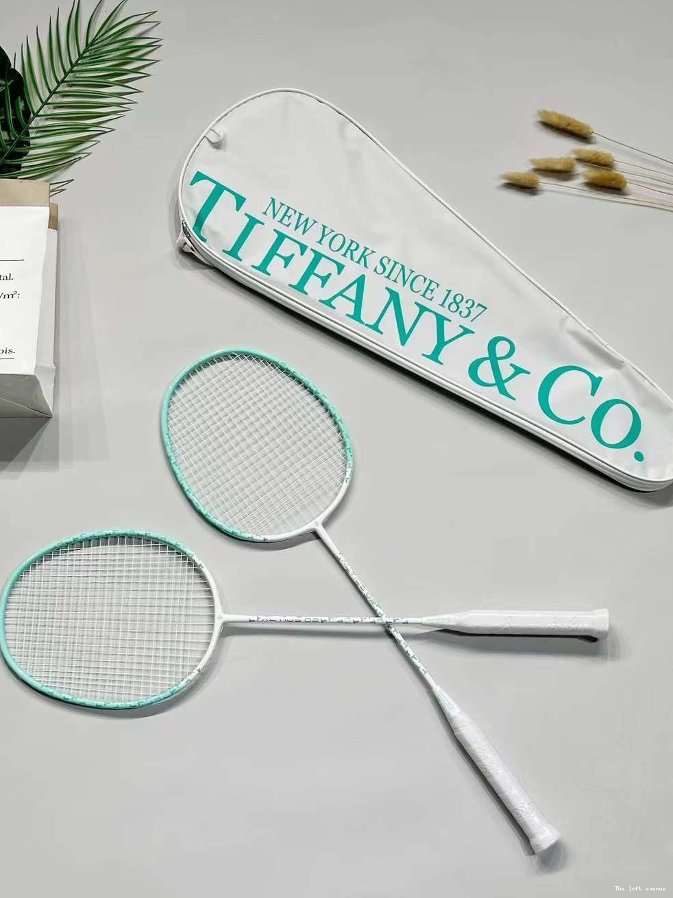 BADMINTON SET RACKET TIFFANY 0728